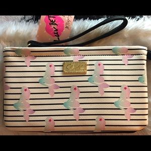 Betsey Johnson Unicorn Wristlet/Clutch NWT